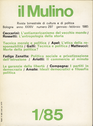 Copertina del fascicolo dell'articolo I partiti in democrazia