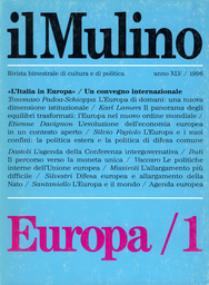 Copertina del fascicolo dell'articolo L'Europa di domani: una nuova dimensione istituzionale