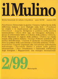 Copertina del fascicolo dell'articolo La politica della concorrenza e l'Autorità antitrust in Italia